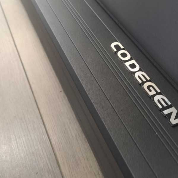 codegen PEALR-100 alr motorlu perde siyah kasa