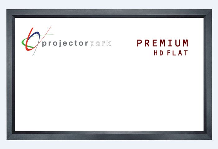 projectorpark hd flat sabit çerçeveli projeksiyon perdesi