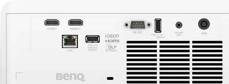 BenQ LH655 arka panel giriş ve çıkışlar