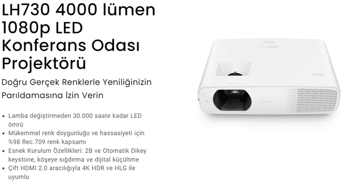 BenQ LH730 Projeksiyon Cihazı