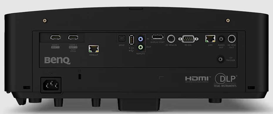 BenQ LK954st arka bağlantılar