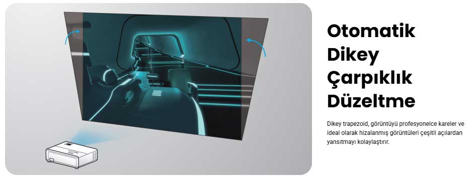 BenQ TH585P auto keystone