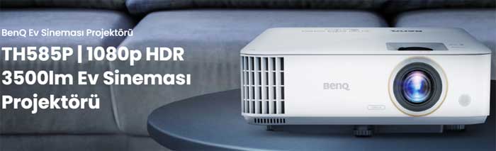 BenQ TH585P Projeksiyon Cihazı BenQ TH585P Projeksiyon Cihazı