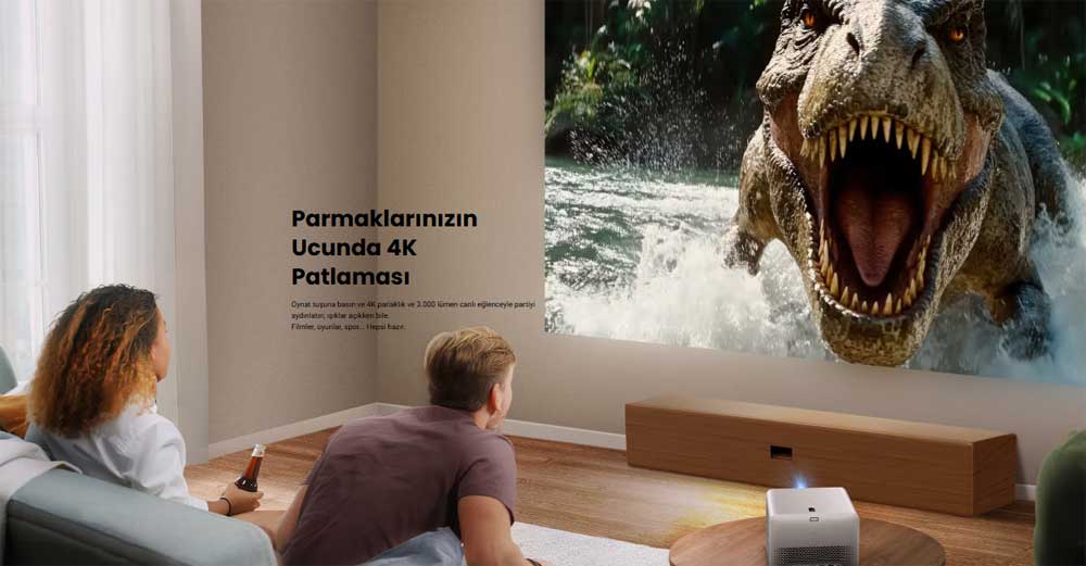 benq-tk705sti 4k projeksiyon cihazı