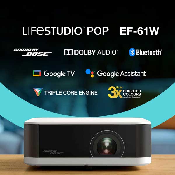 epson ef-61w taşınabilir led projeksiyon