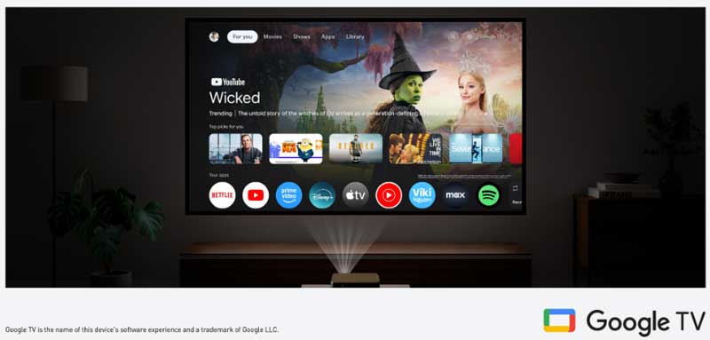 epson ef-72 google tv