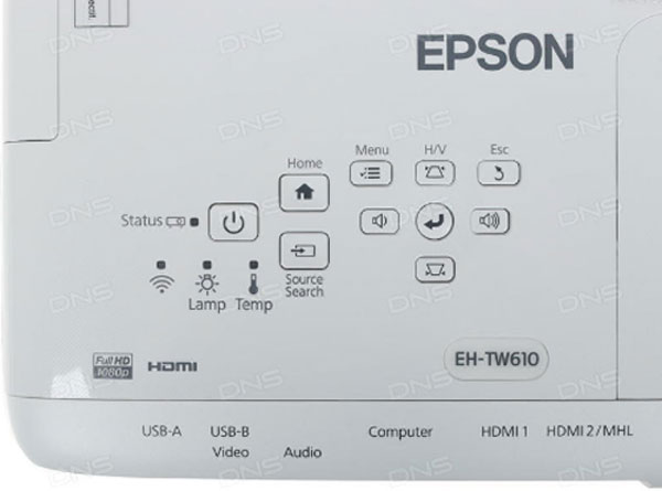 epson eh-tw610 full hd ev sinema projeksiyonu