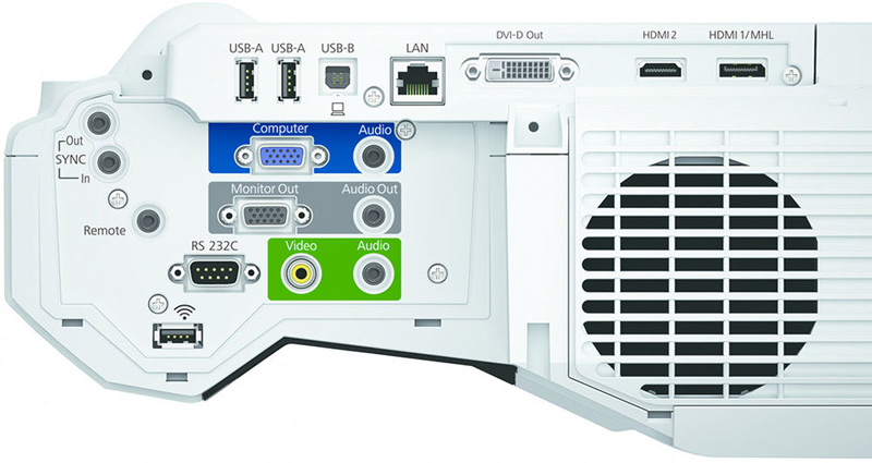 epson eb-1460ui kisa mesafe interaktif projeksiyon cihazi