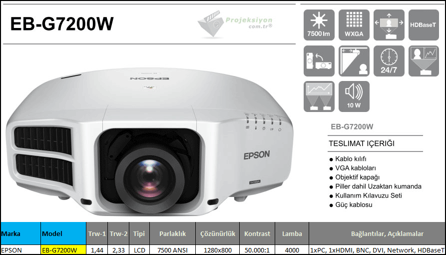 epson eb-g7200w