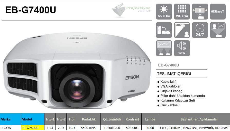 epson eb-g7400u