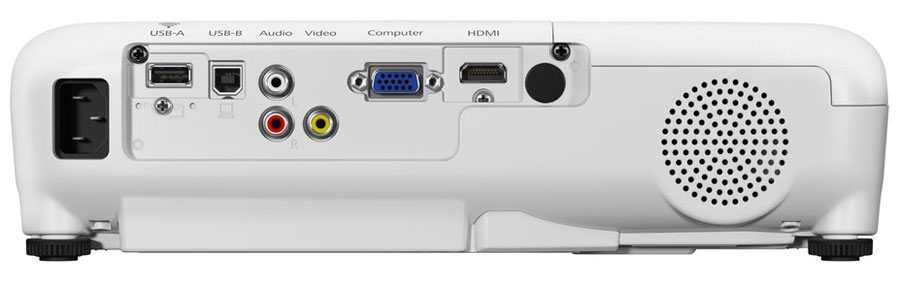 epson eb-w05 hd projeksiyon cihazi arka panel