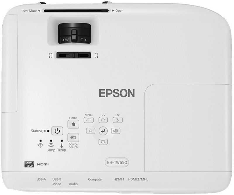 epson eh-tw650 full hd ev sinema projeksiyonu