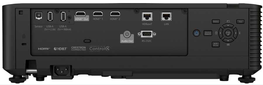 epson eb-l695Se arka panel