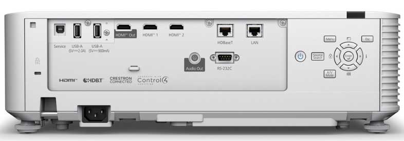 epson eb-l790se arka panel bağlantılar