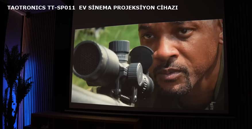 TaoTronics 1080P ev sinema projeksiyon