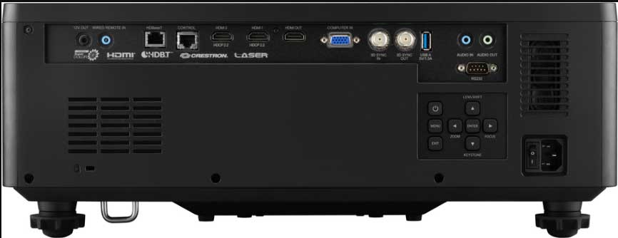 viewsonic ls951wu girişler çıkışlar