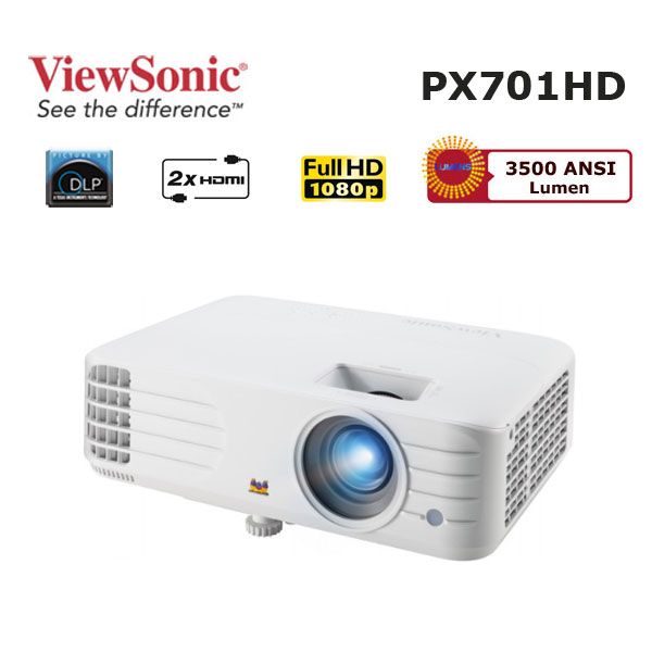 Viewsonic PX701HD projeksiyon cihazı fotoğrafı