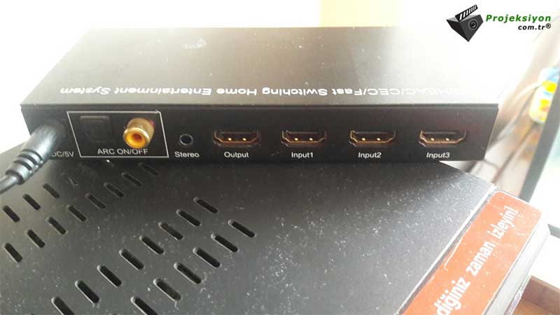 ev sineması için hdmi switch ev sinema hdmi switch resim