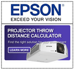 Epson Projeksiyon Mesafe Hesaplama