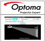 Optoma Projeksiyon Mesafe Hesaplama