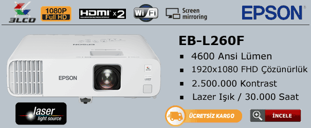 epson l260f projeksiyon cihaz