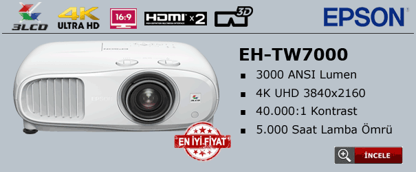 epson tw7000 projeksiyon cihazı