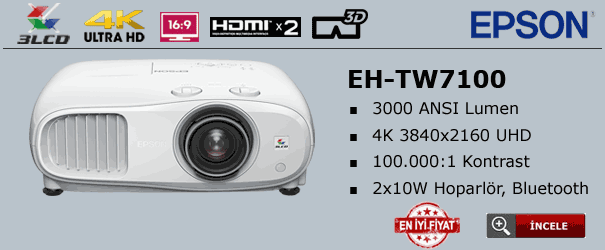 epson tw7100 projeksiyon cihazı