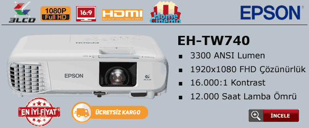 full hd 1080p projeksiyon eh-tw740