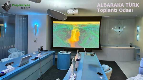 Albaraka Türk Bankası Kısa Mesafe Projeksiyon Montajı