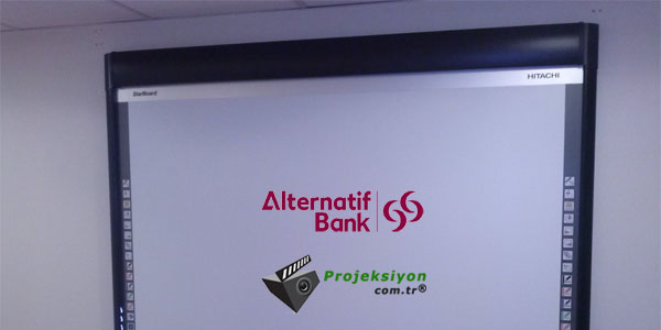 Alternatifbank Akıllı Tahta Sistemi Kurulum Fotoğrafı