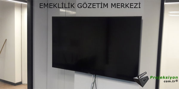 >Emeklilik Gözetim Merkezi Projeksiyon ve Büyük Ekran Kurulum