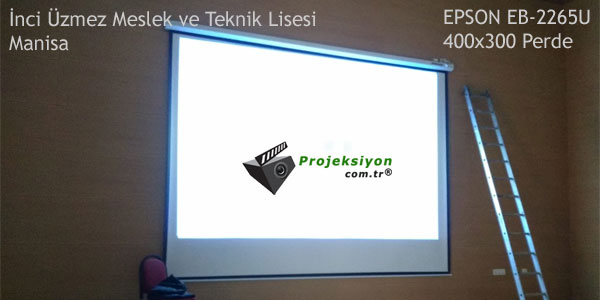 >inci üzmez meslek ve teknik lisesi konferans salonu projeksiyon sistemi Fotoğrafı