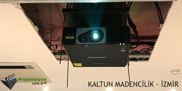 >Kaltun Madencilik Ev Sinema Projeksiyon Sistem Kurulum Fotoğrafı