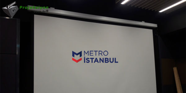 Metro İstanbul Projeksiyon Sistemi Kurulum Resim