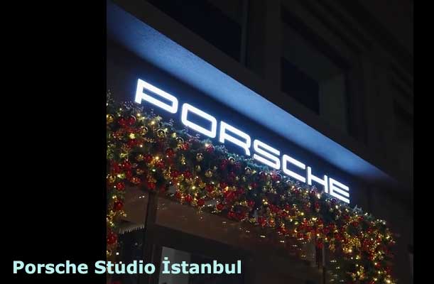 Porsche Studio İstanbul Projeksiyon Cihazı Kurulum