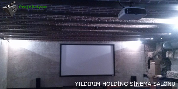 Yıldırım Holding Sinema Salonu Görüntü, Ses ve Otomasyon Sistemi Kurulum Resmi